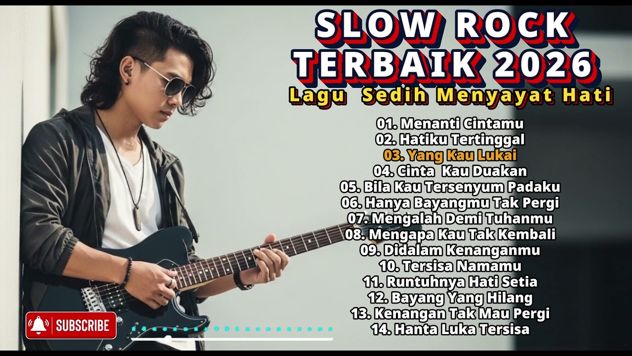 LAGU BUAT MANTAN TERSEDIH 😭 MENANTI CINTAMU 💔 BALLAD SLOW ROCK TERBARU 2026