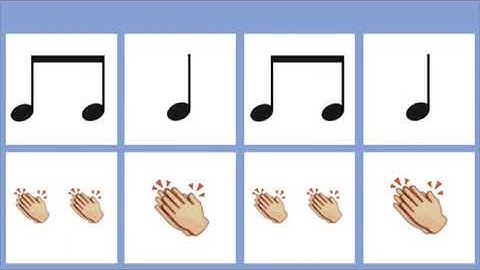 MUSIC LESSONS - Rhythm Practice with Quarter Notes and Eighth Notes 80BPM [TUTORIALS]