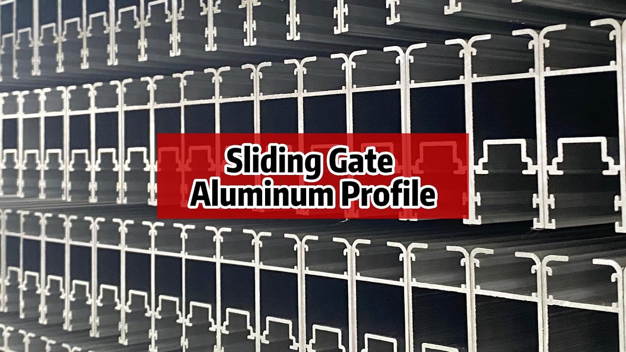 NUOTUO superior quality sliding gate aluminum profile slim aluminium sliding door track profile