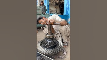 Repairing Gear box #how #repairing #mechanic #automobile #truck #viral #shorts #trending #rebuild