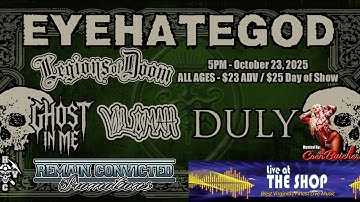 @GhostInMeWV  - Accufessions (Live at the shop) [Shot by @demonoiz78 ]