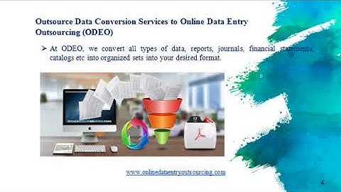 Data Conversion Services, India | Online Data Entry Outsourcing (ODEO)