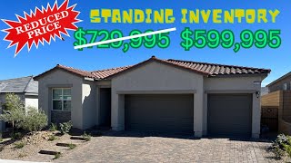 Standing Inventory Evora Modern Craftsman by Toll Brothers Skye Canyon Las Vegas MOVE IN READY