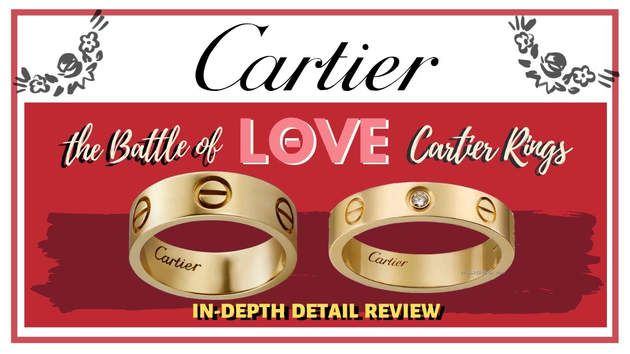 Cartier Love Femme Rings - Expertized luxury rings - 58 Facettes