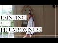 PR UNBOXINGS & PAINTING! // Moving Vlogs Episode 30 // Fashion Mumblr