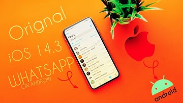 iOS 14 WhatsApp For Android // Install Orignal iOS 14 WhatsApp On Android 🍐🔥