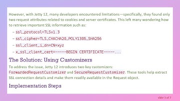 Porting from Jetty 11 to Jetty 12: How to Get SSL Connection Info