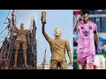 HILI NDIO SANAMU LA MESSI INDIA, AJENGEWA SANAMU KUBWA FOOT 70  MWENYE ALIZINDUA