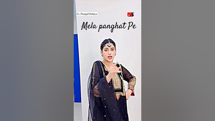 Mela panghat pe Pranjal Dahiya New Haryanvi Song #pranjaldahiya #haryanvisong #haryana #kabootar