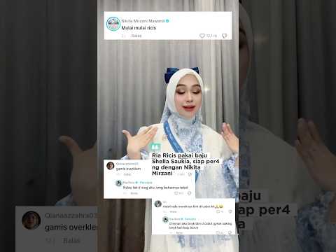 Pakai Produk Shella Saukia, Ria Ricis siap per4ng dengan Nikita Mirzani #nikmir #ricis