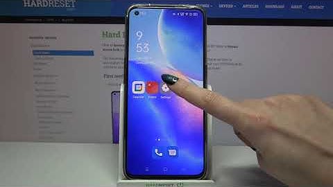 How to Turn On or Off High Contrast Text in OPPO Reno5 – Display Settings