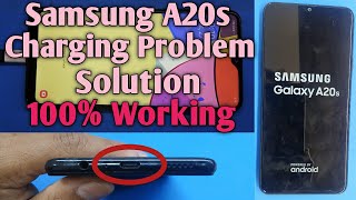 Samsung a20s charging problem/samsung a20s charging port replacement/charging error/slow