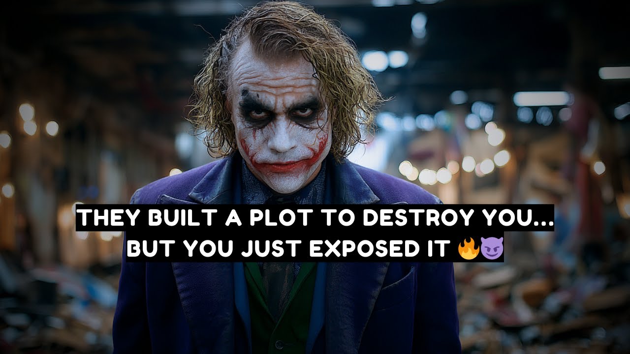 YOU JUST UNCOVERED A DEMONIC PLOT SET AGAINST YOU! 😈 | The Joker Speech They FEARED You’d Hear!