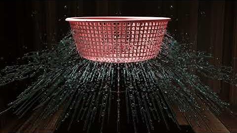 Water Flower Effect - FLOW-3D Simulation + Blender rendering