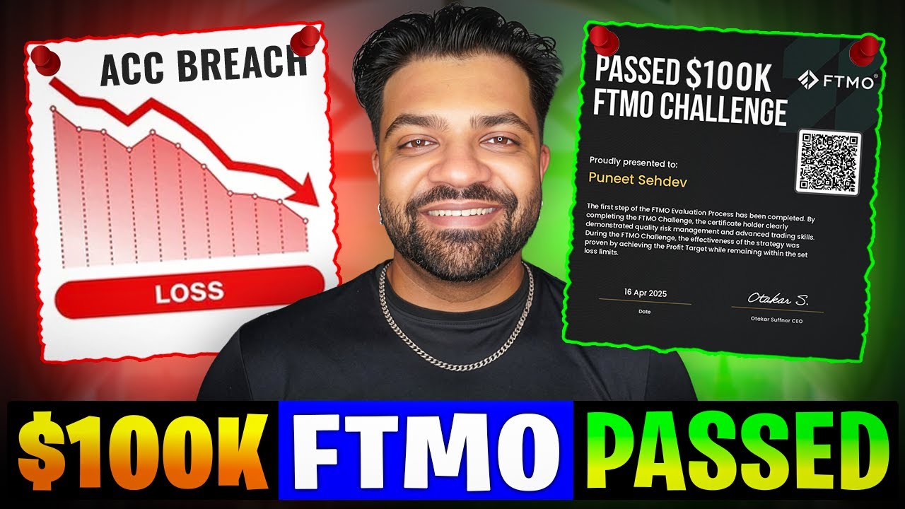 HOW I PASSED MY 100K FTMO CHALLENGE