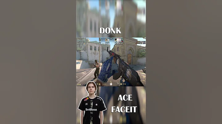 DONK Aim Amazing 😲 #shorts #donk #cs2