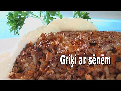 Video: Kā Pagatavot Griķus Ar Sausām Sēnēm Un Liellopa Kātu