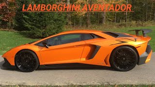 The LAMBORGHINI AVENTADOR SVJ - Sound, Interior and Exterior Details.