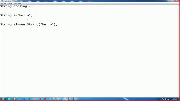 String | String Handling  | String,String Buffer, String Builder, String Tokenizer  In Hindi - 119