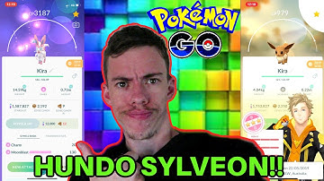 EVOLVING 100% HUNDO EEVEE INTO SYLVEON!! (Pokémon GO)