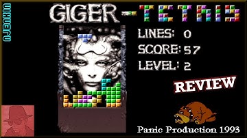 AMIGA : Giger Tetris - with Commentary !!