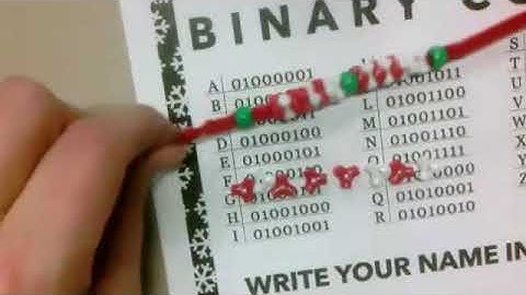 KWEC Tech - Binary Ornament