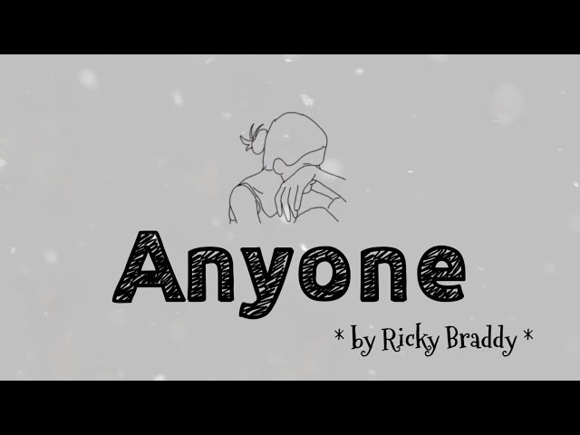 Demi Lovato - Anyone (Acoustic Cover) by Ricky Braddy Lyrics 💢 [ Indo Sub ] class=