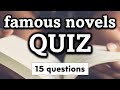 Classic novels trivia quiz  multiple choice questions  how well read are you