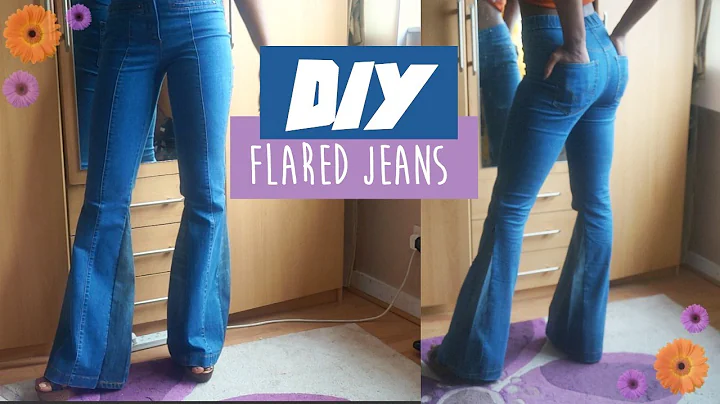 🌸 DIY flared jeans| FASHION FIX EP 4 | Birabelle 🌸