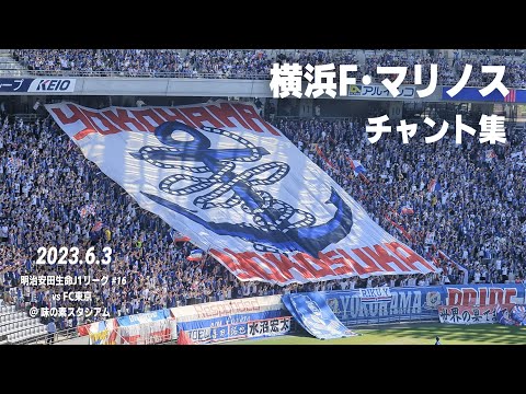 横浜F・マリノス チャント集 ｜ 2023.6.3 vs FC東京 @味の素スタジアム