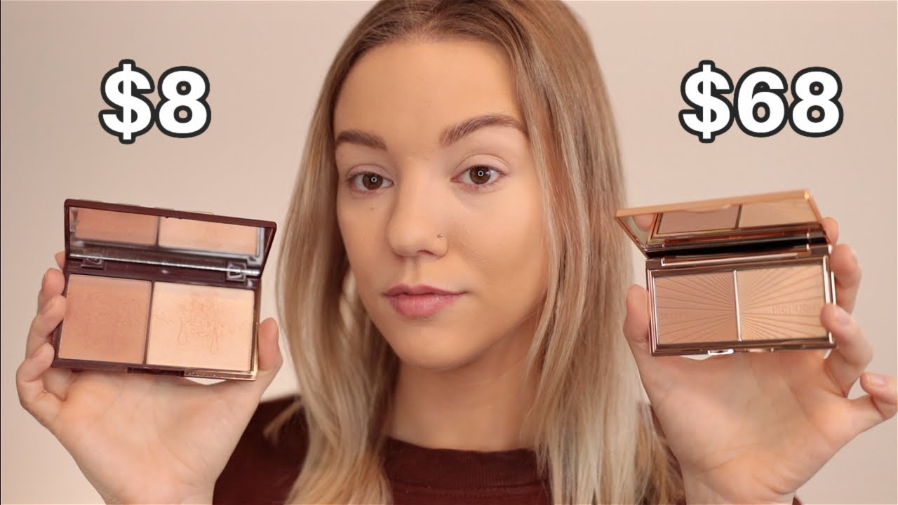 Charlotte Tilbury Filmstar Bronze & Glow Dupe?! & Review of CT vs. I Heart Revolution - YouTube