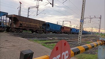 Train Transports Coal From Talcher Coal Mine