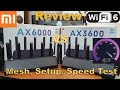 Xiaomi AX6000 Wi-Fi 6 Router Full Review, Comparison to AX3600, Mesh Setup