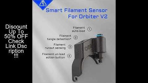 Mellow LDO Orbiter V2 Extruder Smart Filament Sensor V4.2 Kits Detect Stuck Filament Sensor For 3D P