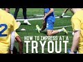 How To Get A Football Trial & Impress The Coaches | Behind The Scenes Of An Open Tryout