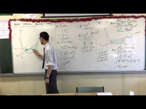 Areas Involving Multiple Curves (3 of 4: Finding Similarities between translated areas)