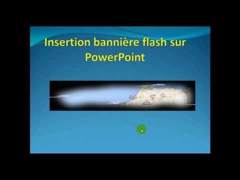 Vidéo: Comment Insérer Une Vidéo Flash