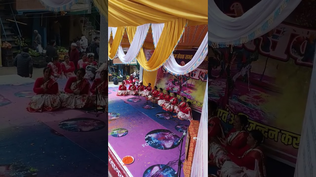 #holispecial nainital me holi ki teyari suru