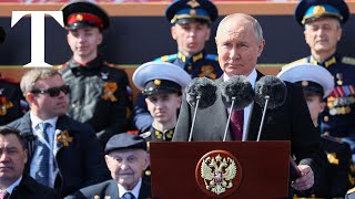 Russia won't bow to threats says Putin in his Victory Day address