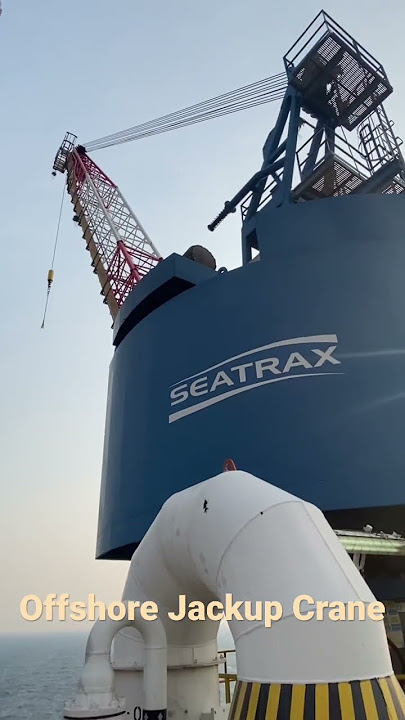 Offshore Jackup Crane #offshore #arms #drilling #rig #jackup #crane