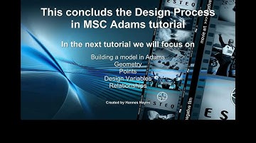 MSC Adams View 2012 - Design Process.avi