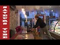 The French Baker Julien (Part 8 of 8) In his Shop loading the shelves with Bread / Cakes / Pastries.