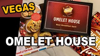 Excellent Breakfast at 'OMELET HOUSE' W. Charleston Blvd, Las Vegas