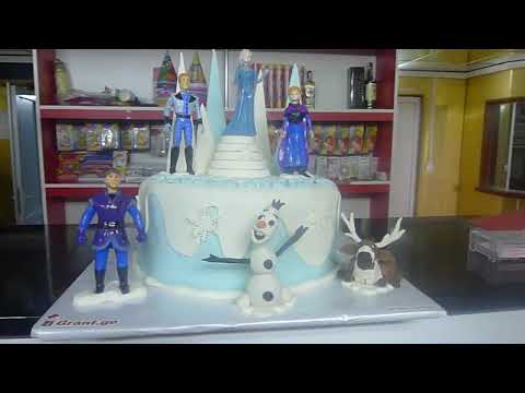 საბავშვო ტორტი „ფროზენი“, ტორტები შეკვეთით 593 756 700, \"გრანტის ტორტები\"