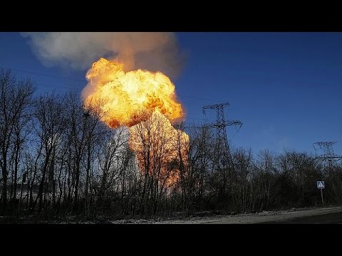 ادامه نبرد در دبالتسوه دو روز پس از آتش بس شرق اوکراین