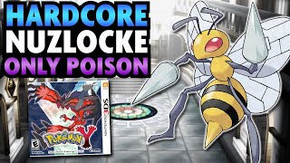 Pokemon Y Hardcore Nuzlocke - Poison Pokemon ONLY! (No Items / No Overleveling)