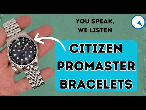 Bracelet for your Citizen Promaster Automatic (and some