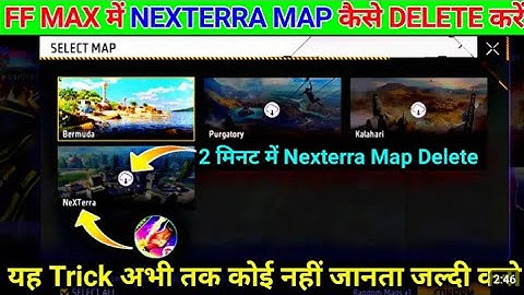 HOW TO DELETE NEXTERRA MAP PERMANENTLY 💀