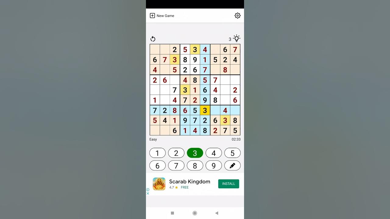sudoku puzzle YouTube