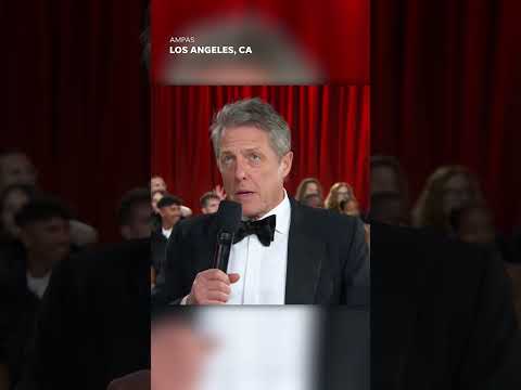 Hugh Grant criticized for 'painful' Oscars interview: 'Why was he so rude?' #Shorts